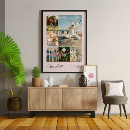 Easter Egg Hunt Poster - Photo Collage Print 7