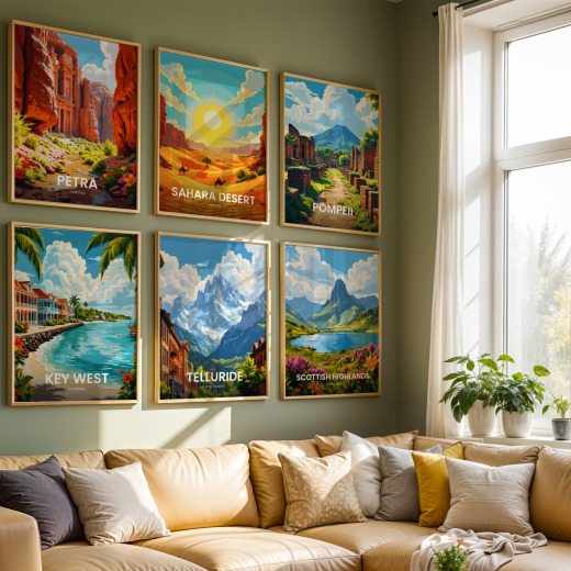 Telluride Travel Print - Vintage Travel Art Poster 8