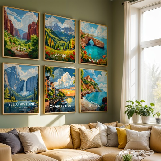 Charleston Travel Print - Vintage Travel Art Poster 8