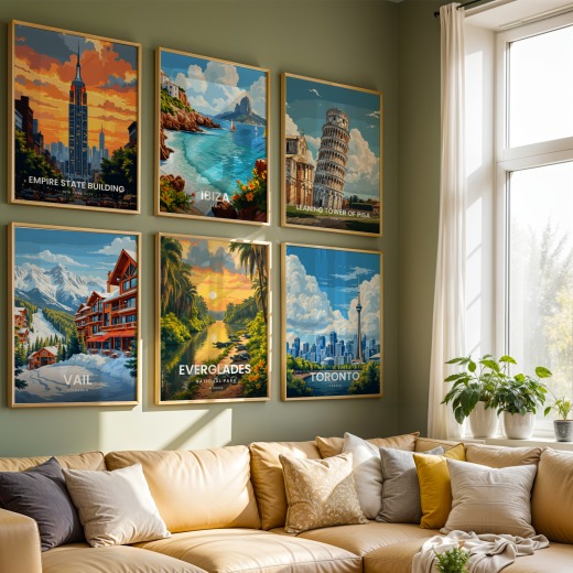 Everglades National Park Travel Print - Vintage Travel Art Poster 8