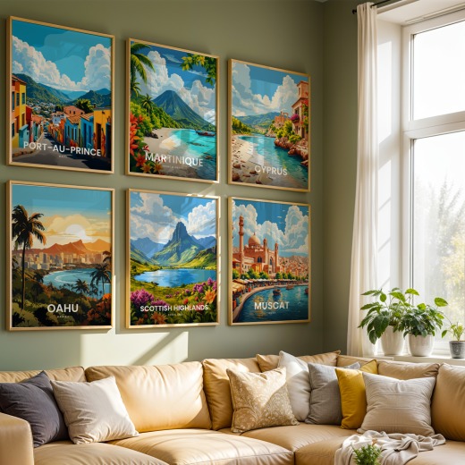 Scottish Highlands Travel Print - Vintage Travel Art Poster 8