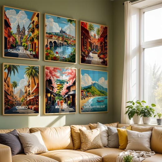 Kyoto Travel Print - Vintage Travel Art Poster 8